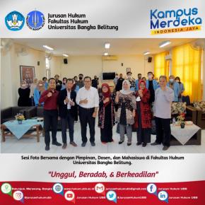 Guru Besar FH UI Jadi Dosen Tamu di FH UBB